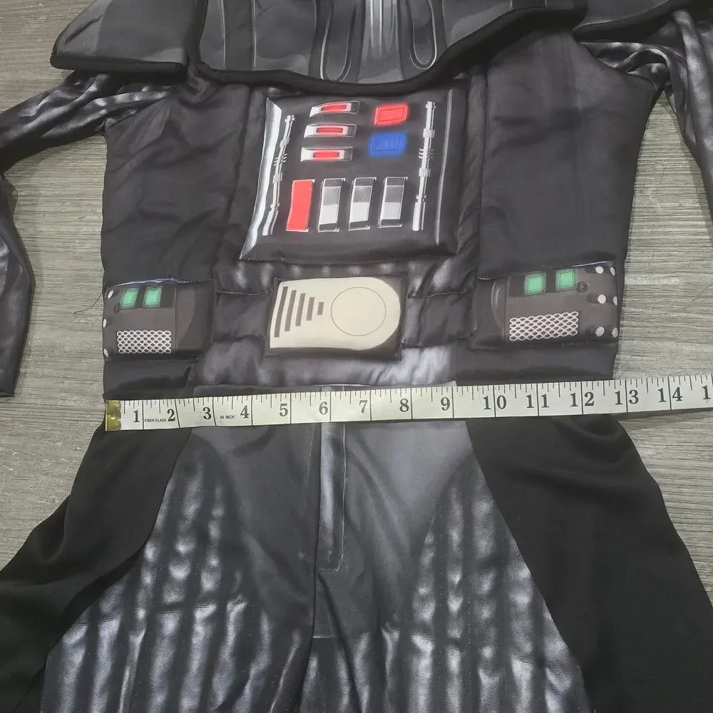 Star Wars Rubie's Darth Vader Mask & One Piece Halloween Costume Cosplay - Picture 10 of 12